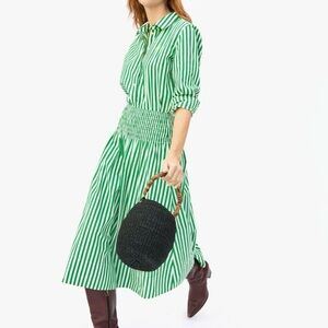 Clare V Pot de Miel black with removable bamboo handle